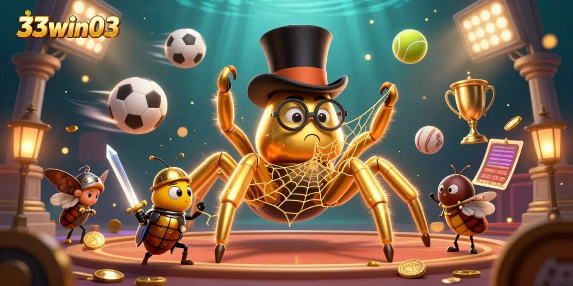Engage with thrilling 33win03 sports betting actions amidst exciting dynamic casino elements.