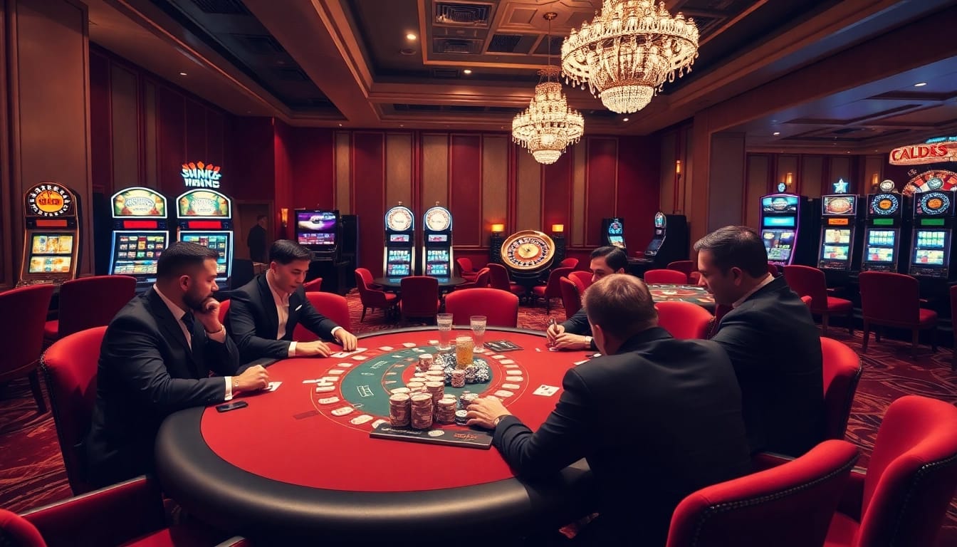Experience thrilling gameplay at https://sclub88.app/ with exciting poker tables and elegant casino ambiance.