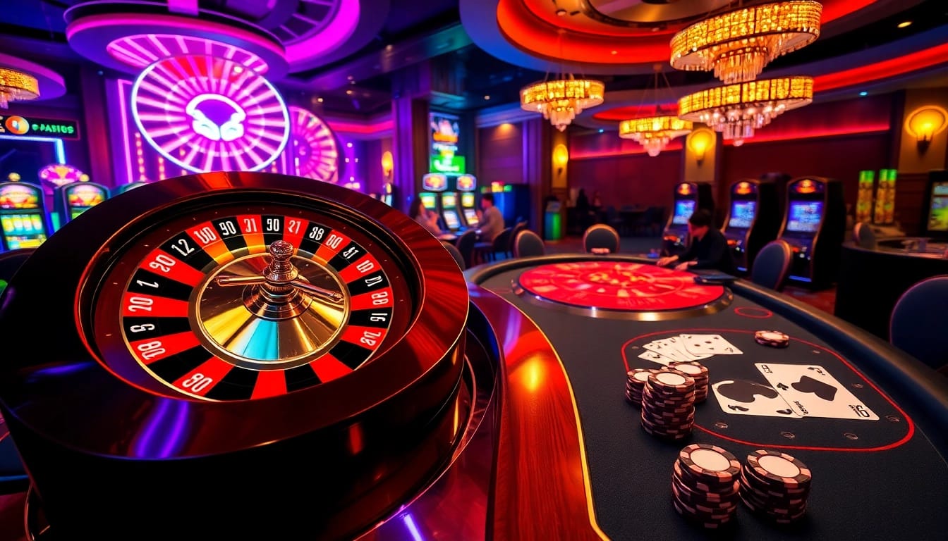 Players at a dynamic poker table capturing the excitement of gambling at https://s666hn.com/ with chips and cards on display.