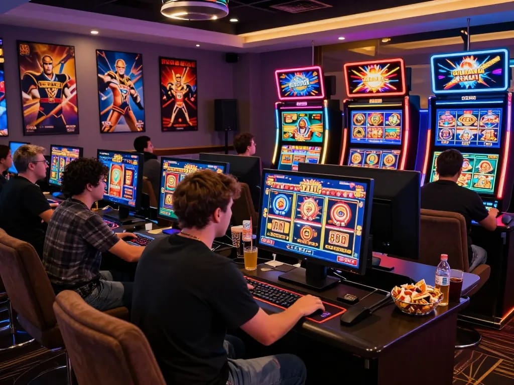 Experience the thrill of online gaming at https://gem88.com.mx/ with vibrant graphics and a cozy setup.