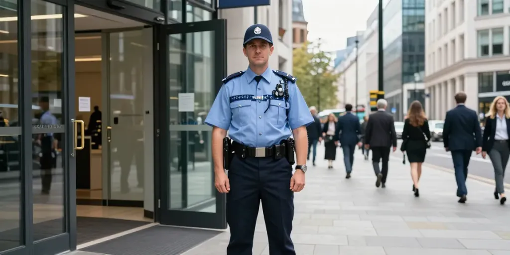 Private Security guard providing trusted local services in London.