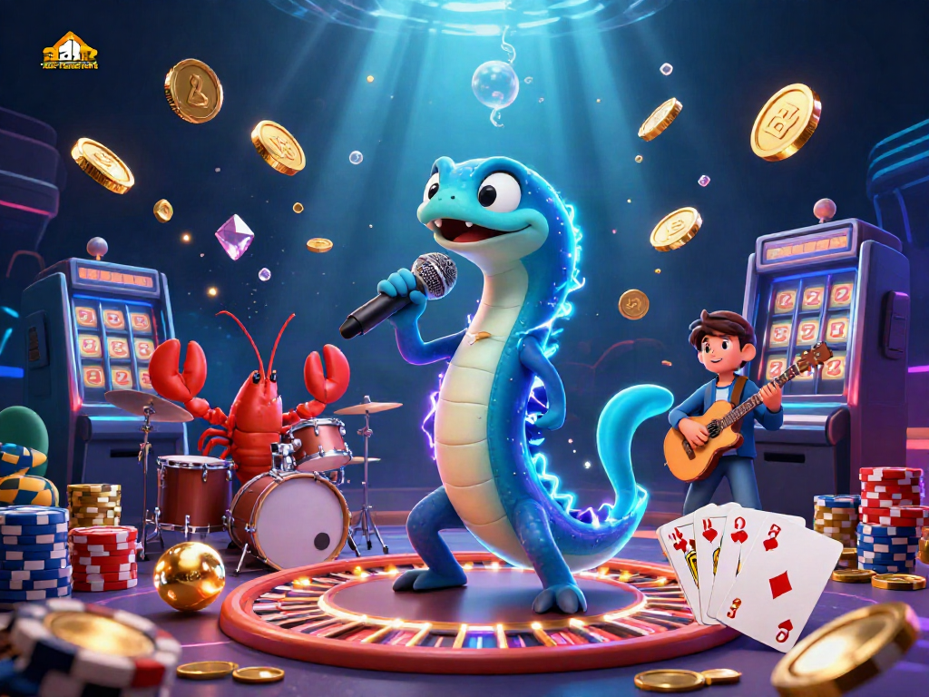 Experience the ada-restaurant underwater casino performance featuring vibrant characters and exciting game elements.