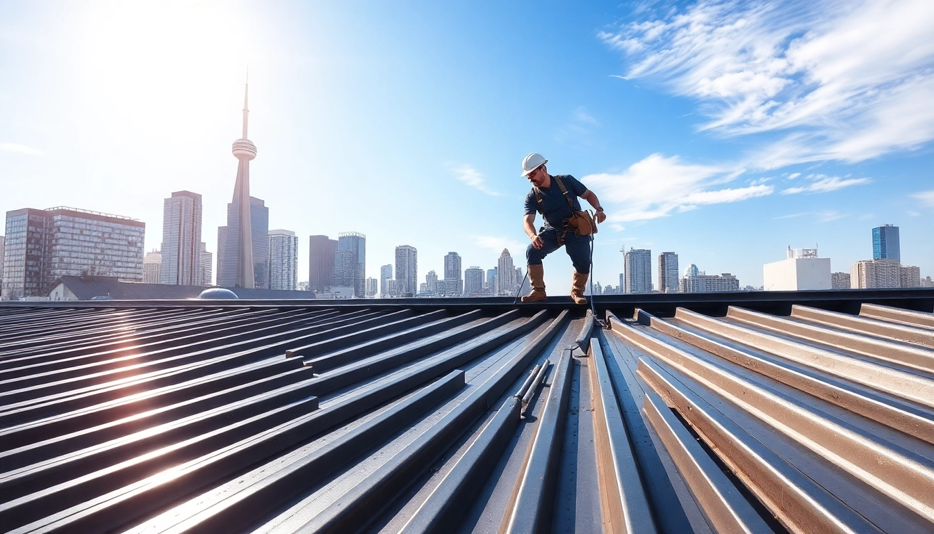 Expertly installing metal roofing toronto with a strong focus on quality and professionalism.