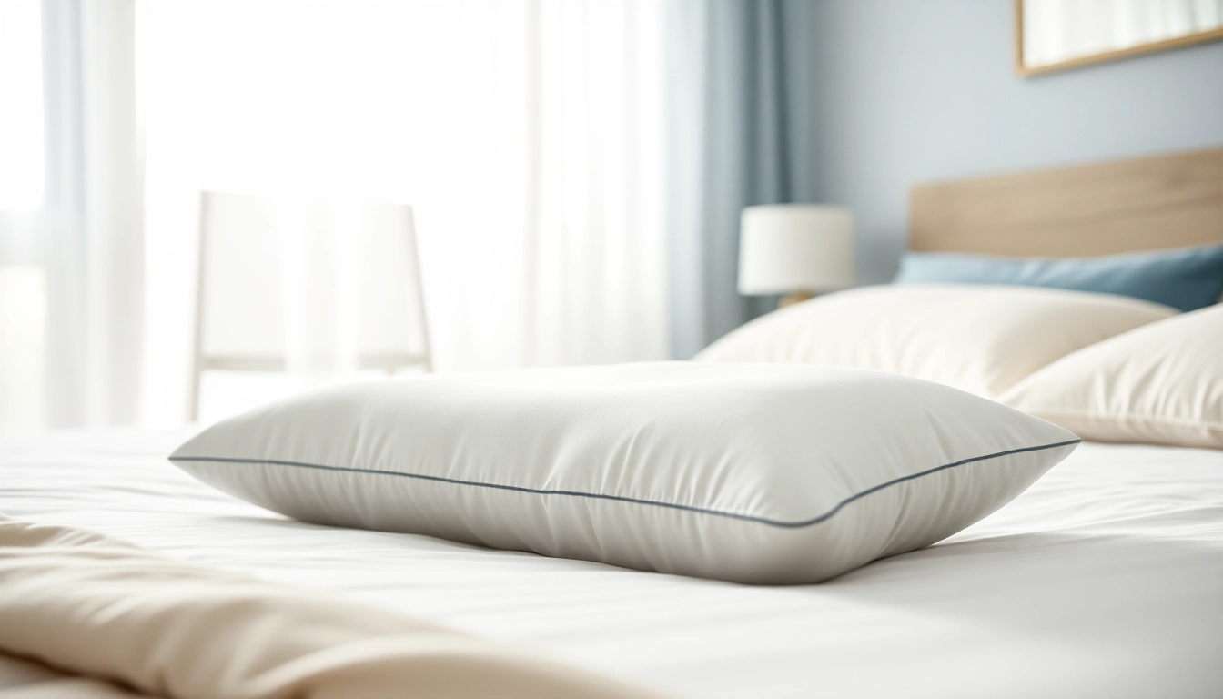 Enhance sleep comfort with a premium side sleeper pillow designed for optimal support.
