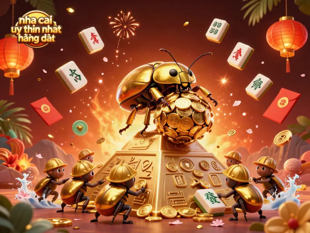 Experience the thrilling world of nha cai uy tin nhat hàng đầu with vibrant casino elements and golden coins.