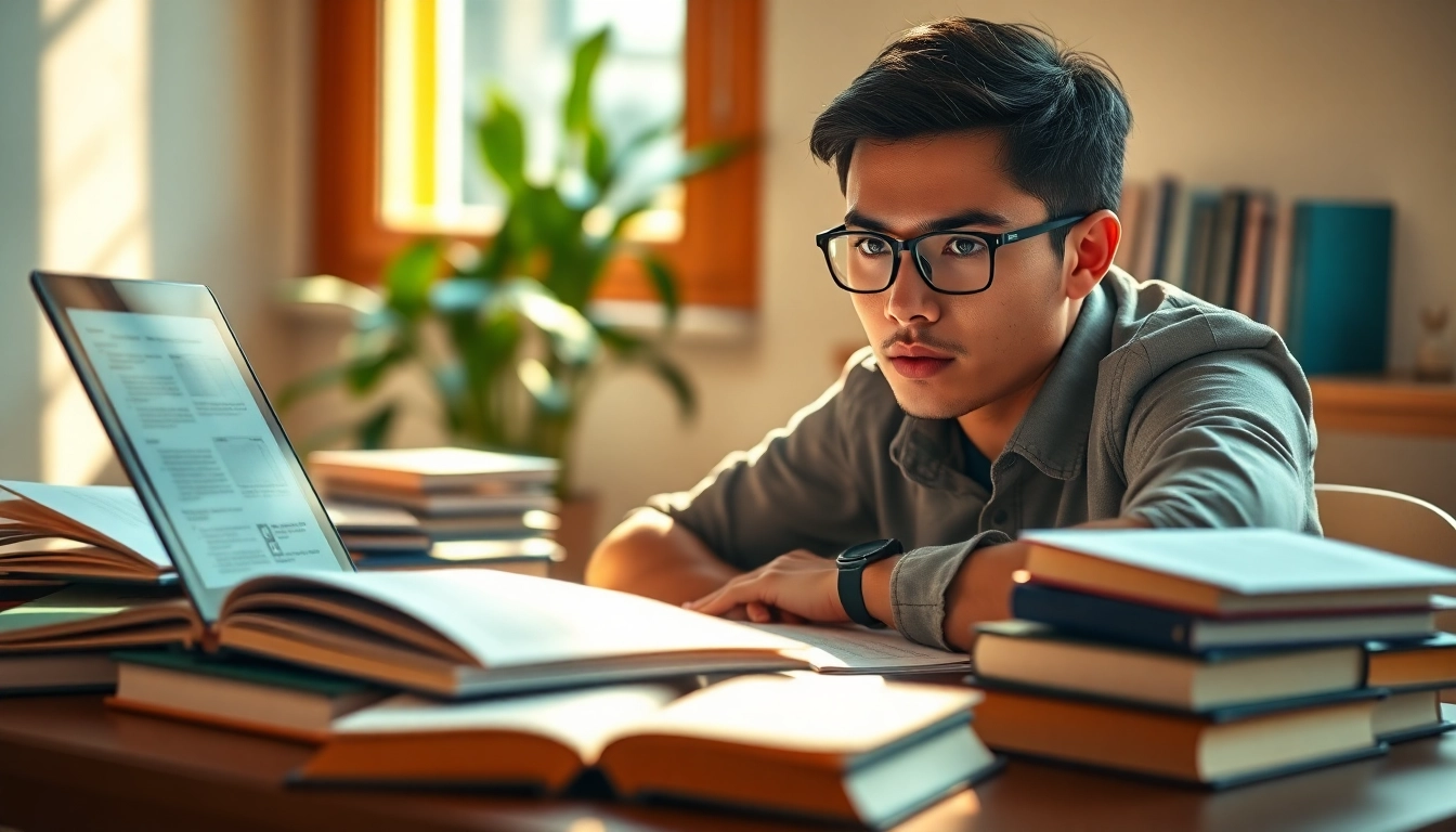 Pay someone to take GRE for me with a focused student studying at their desk.