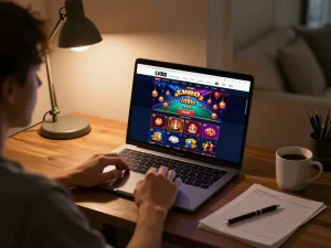 Engaging in online gaming while exploring the LV88 blog for winning strategies.