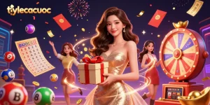 Experience the festive Tylecacuoc casino atmosphere with vibrant colors and dynamic action.
