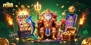 Spin and win at rr88 with Neptune's casino adventure featuring jackpot slots and golden treasures!