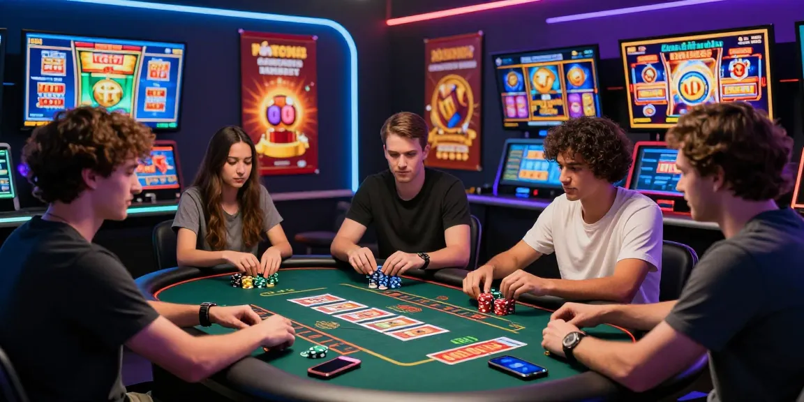 Online casino players at https://scoarch.org.uk enjoying games with vibrant graphics and bonuses.