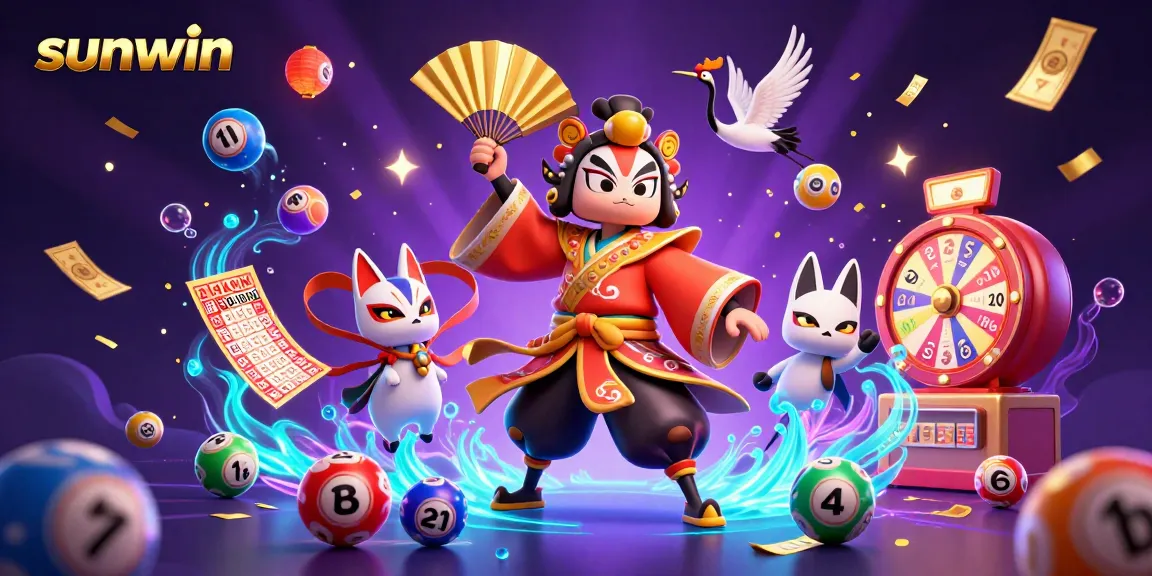 Join in the excitement at sunwin with vibrant lottery elements, bringing luck and thrill!