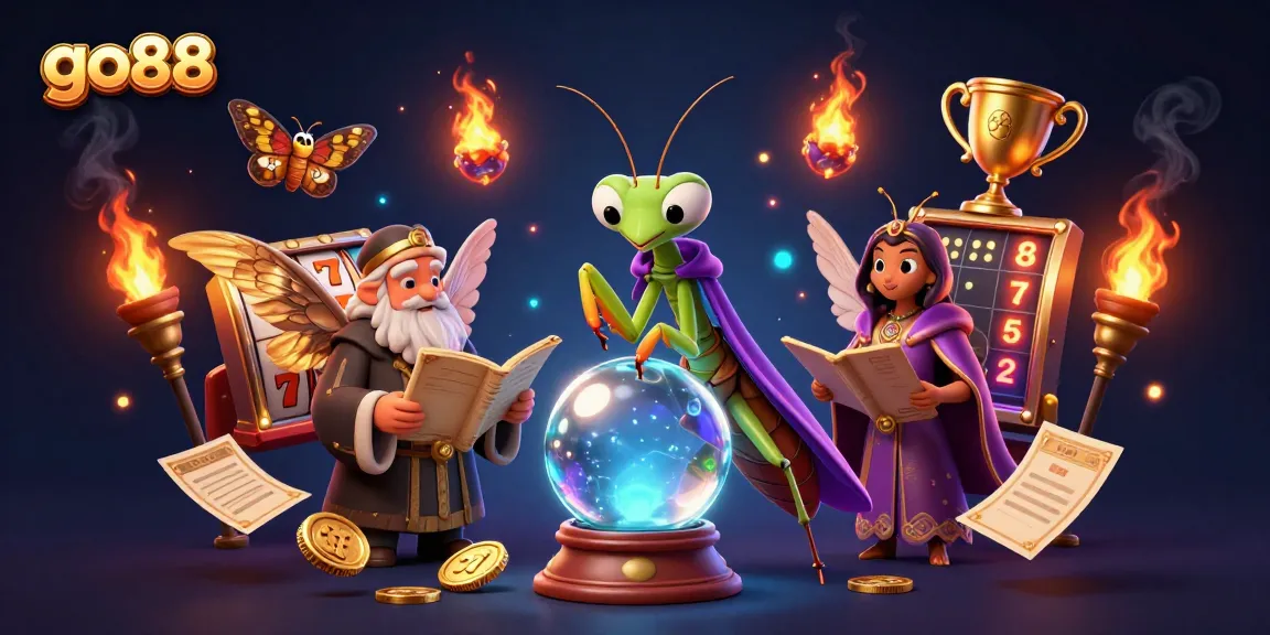 Experience the thrill of go88 with vibrant slot reels and animated characters in action.