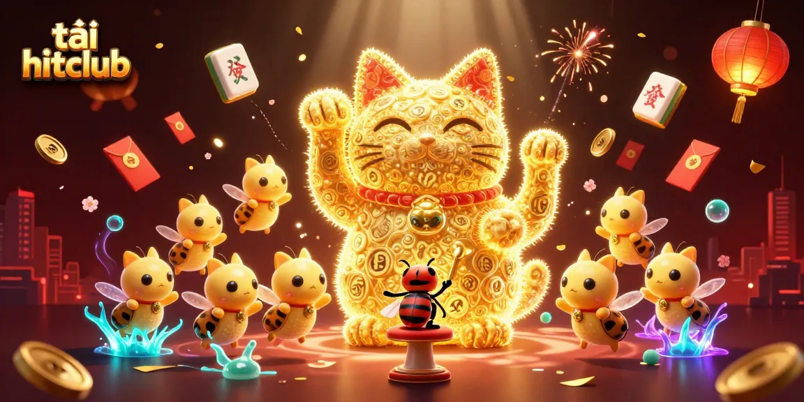 Engage with 3D visuals and excitement as you tải hitclub to explore vibrant casino-themed illustrations.